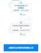 字节跳动1亿元成立所见所得科技公司